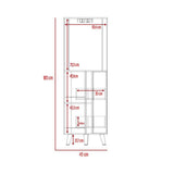 Bar Esquinero Cincinatti Bellota 45 cm con Cajón Lateral - Bares | Bylmo