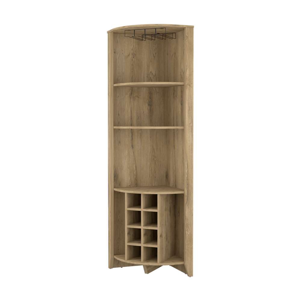 Bar Esquinero Essencial Macadamia 49 cm Abierto - Bares | Bylmo
