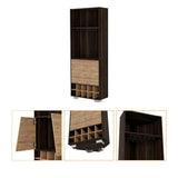 Bar Fraktal Habano y Miel 68 cm con Dos Puertas - Bares | Bylmo