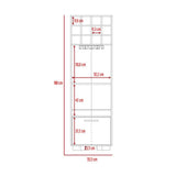 Bar Marsella Habano y Miel 55 cm con Una Puerta - Bares | Bylmo