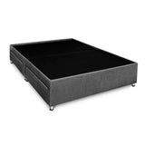 Base Cama Antica King 200 cm Gris con Cajones - Camas y Cabeceros | Bylmo