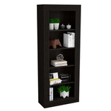 Biblioteca Andina Wengue 70 cm con Entrepaños - Bibliotecas | Bylmo