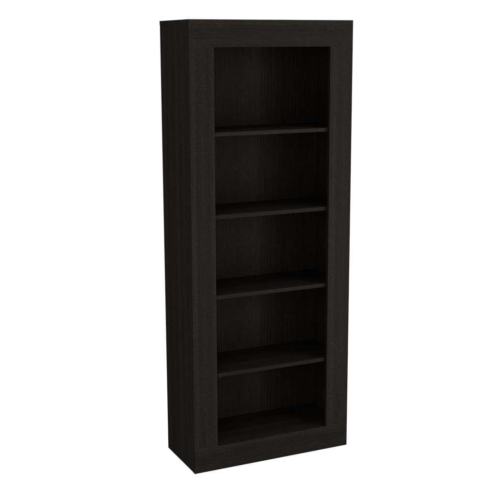 Biblioteca Andina Wengue 70 cm con Entrepaños - Bibliotecas | Bylmo