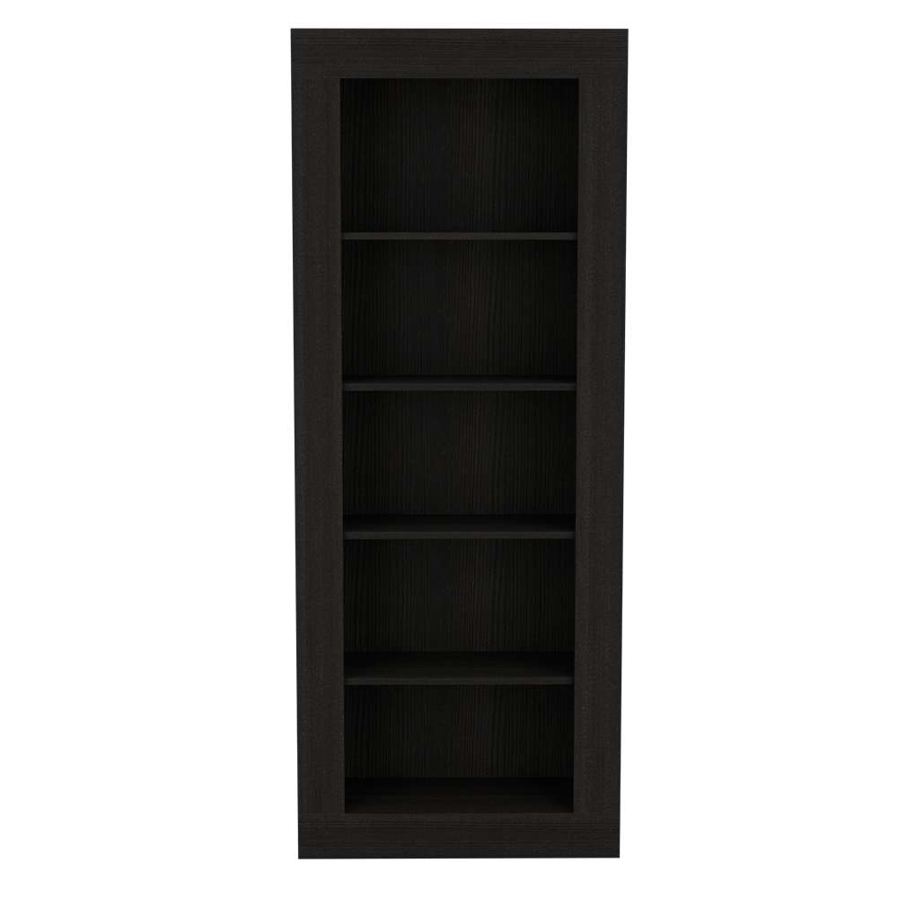 Biblioteca Andina Wengue 70 cm con Entrepaños - Bibliotecas | Bylmo