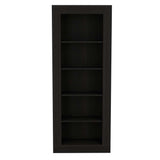 Biblioteca Andina Wengue 70 cm con Entrepaños - Bibliotecas | Bylmo