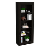 Biblioteca Andina Plus Wengue 70 cm con Entrepaños - Bibliotecas | Bylmo