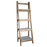 Biblioteca Escalera Canadá Pino 44 cm con Entrepaños - Bibliotecas | Bylmo
