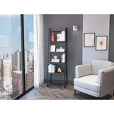 Biblioteca Escalera Soho Bellota 54.8x177.4cm con Cinco Compartimientos - Bibliotecas | Bylmo