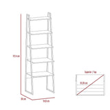 Biblioteca Escalera Soho Bellota 54.8x177.4cm con Cinco Compartimientos - Bibliotecas | Bylmo