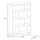 Biblioteca Indira Amaretto 80 cm con Entrepaños - Bibliotecas | Bylmo