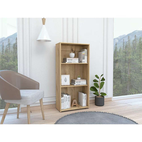 Biblioteca Kalo Duna 60x60cm con Tres Compartimientos - Bibliotecas y Estanterías | Bylmo