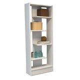 Biblioteca Like BLANCO 60x160cm con Cinco Compartimientos - Bibliotecas | Bylmo