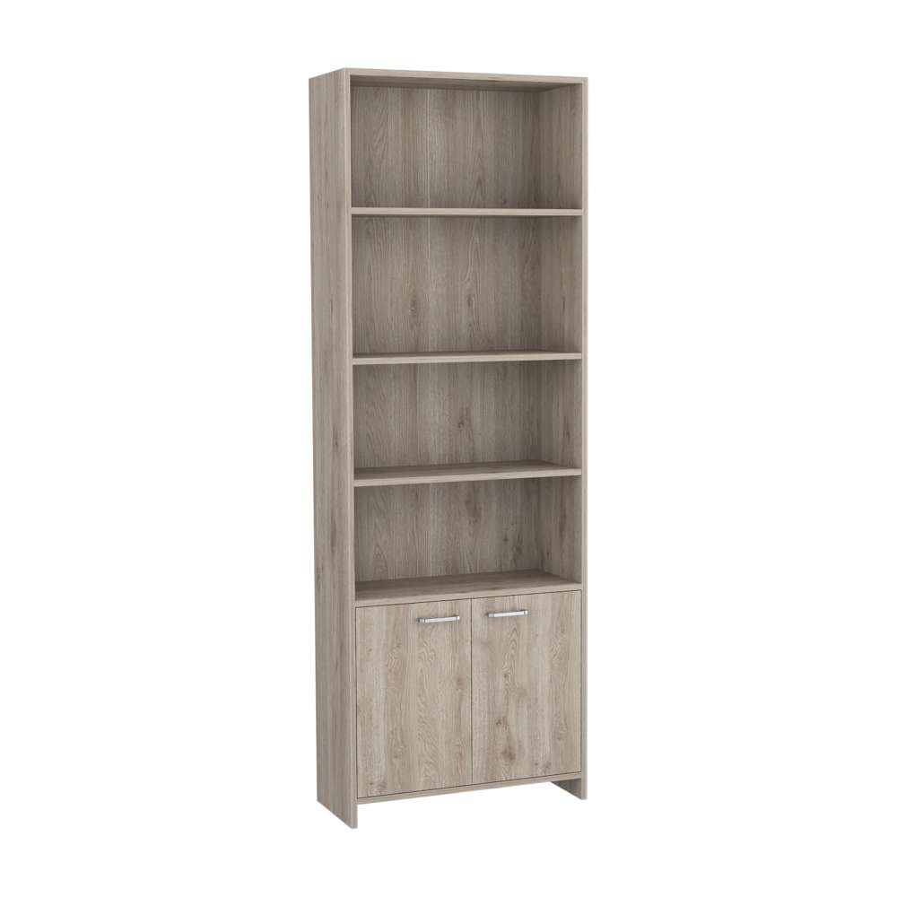Biblioteca Lisa Bardolino 63x180.6cm con Cuatro Compartimientos y con Un Cajón - Bibliotecas | Bylmo