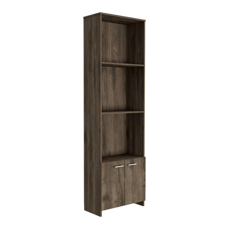 Biblioteca Lisa Easy Bellota 55.1x181.5cm con Tres Compartimientos y con Un Cajón - Bibliotecas | Bylmo