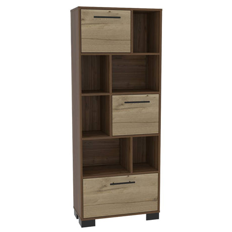 Biblioteca Marsella Gales 62.5x160.6cm Rectangular con Seis Compartimientos - Bibliotecas | Bylmo
