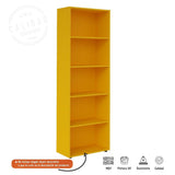 Biblioteca Multy Amarillo 60x180cm con Cinco Compartimientos - Bibliotecas | Bylmo