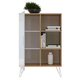 Biblioteca Paris Pro Blanco 80 cm con Puerta y Entrepaños - Bibliotecas | Bylmo