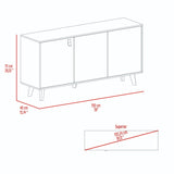 Bifé Funes Taupe 150 cm con Puerta - Bifes y Arrimos | Bylmo