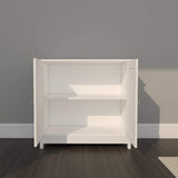 Bifera Blanco 80x76cm con Dos Compartimientos y con Patas - Bifes y Arrimos | Bylmo