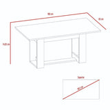 Comedor Volterra Caramelo 160 cm de Cuatro Puestos - Comedores | Bylmo