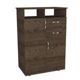 Closet Ponova Coñac 83 cm con Dos Puertas y Dos Cajones - Closets | Bylmo