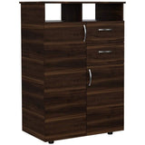 Closet Ponova Habano 83 cm con Dos Puertas y Dos Cajones - Closets | Bylmo