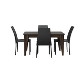 Comedor Torino Habano 140 cm de Cuatro Puestos - Comedores | Bylmo