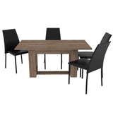 Comedor Nepal Miel 160 cm de Cuatro Puestos - Comedores | Bylmo