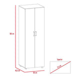 Closet Aurora Wengue 60 cm con Dos Puertas - Closets | Bylmo
