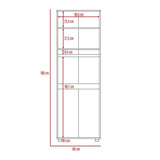 Closet Aurora Wengue 60 cm con Dos Puertas - Closets | Bylmo
