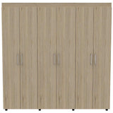 Closet Amatista Rovere 180 cm con Seis Puertas Y Dos Cajones - Closets | Bylmo