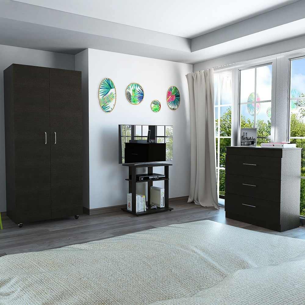 Combo Closet y Silla Bar Torino Wengue - Closets | Bylmo