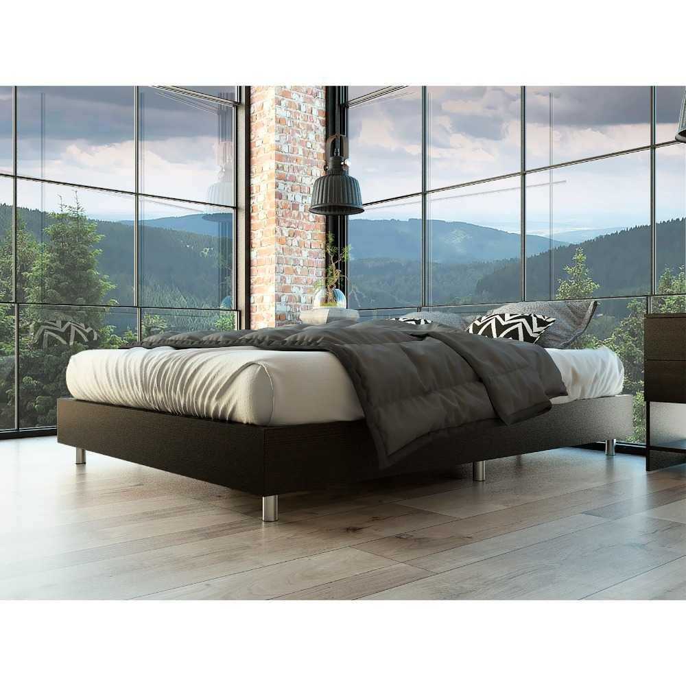 Base Cama Lumo Doble 140 cm Wengue - Camas | Bylmo