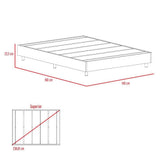 Base Cama Lumo Doble 140 cm Wengue - Camas | Bylmo
