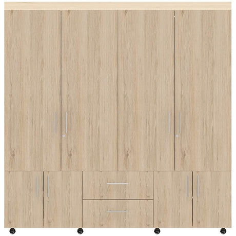 Closet Cantelmo Rovere 200x200cm con 4 Cajones con 8 Entrepaños - Closets | Bylmo