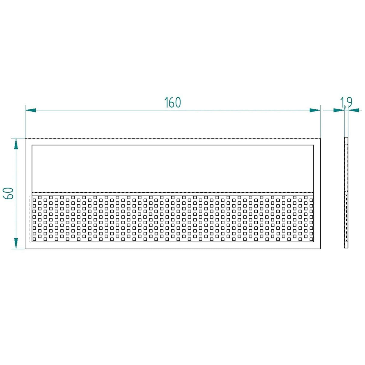 Cabecero Aleo Queen 160 cm Caramelo Flotante - Camas y Cabeceros | Bylmo
