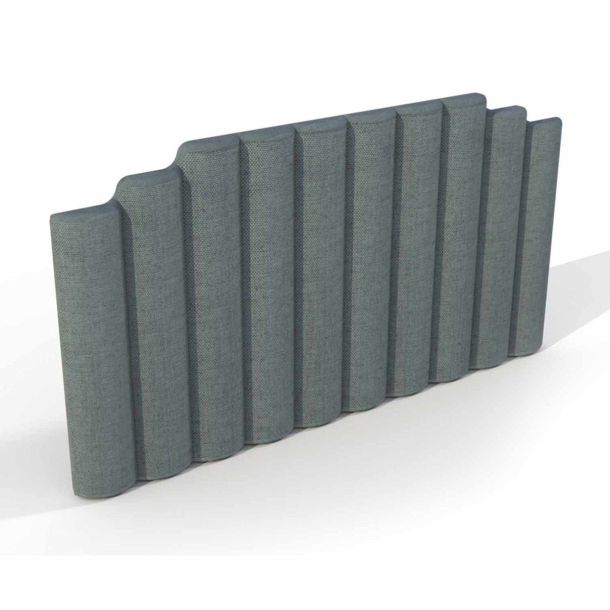Cabecero Berlín Doble 140 cm Gris Flotante - Camas y Cabeceros | Bylmo