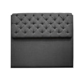 Cabecero Dreamer Queen 160 cm Gris de Piso Tela Resistente - Camas y Cabeceros | Bylmo