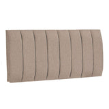 Cabecero Flotante Orvieto Sencilla 100 cm Beige Tela Resistente - Camas y Cabeceros | Bylmo