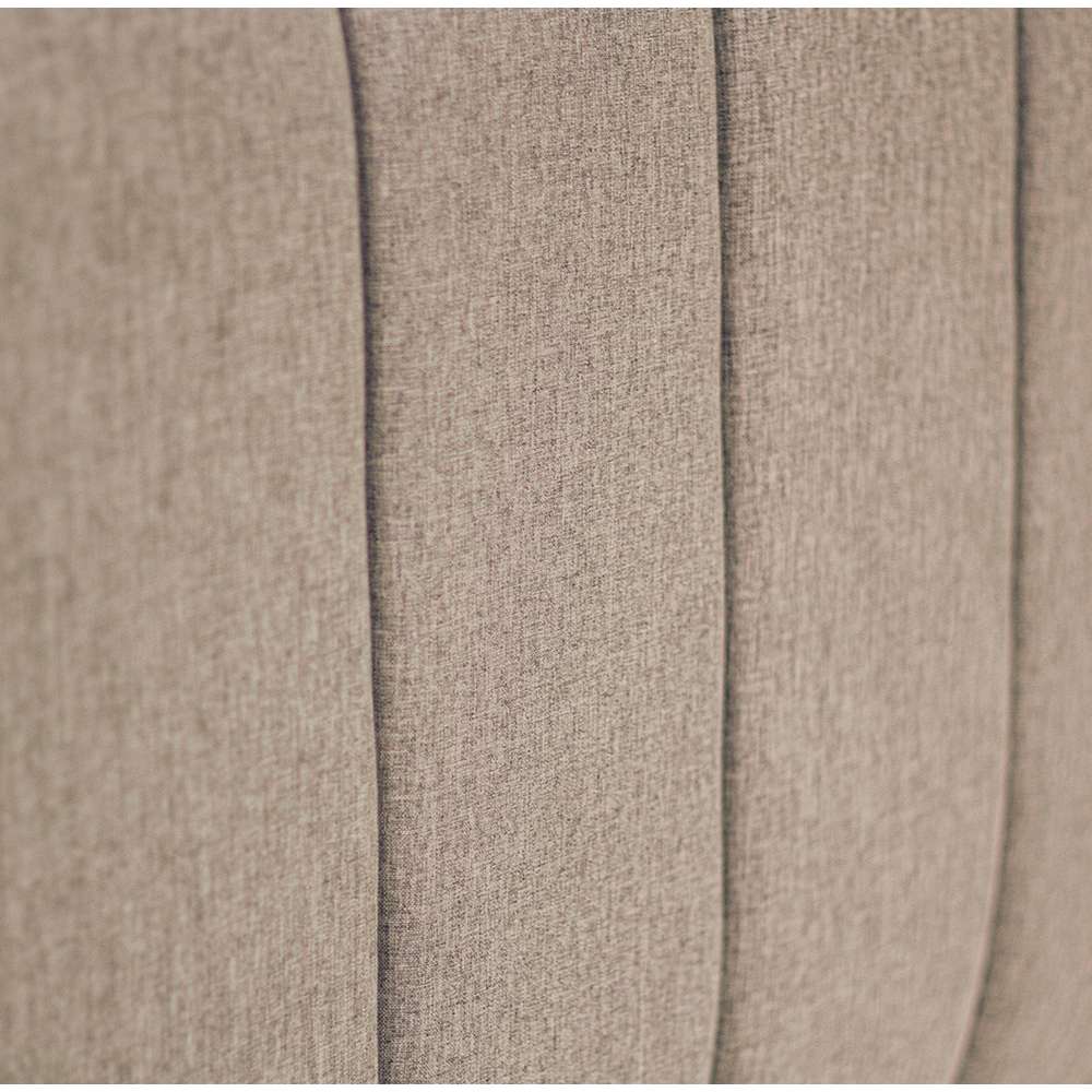 Cabecero Flotante Orvieto Semidoble 120 cm Beige Tela Resistente - Camas y Cabeceros | Bylmo
