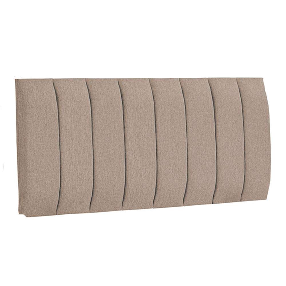 Cabecero Flotante Orvieto Queen 160 cm Beige Tela Resistente - Camas y Cabeceros | Bylmo