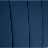 Cabecero Flotante Orvieto Semidoble 120 cm Azul Tela Resistente - Camas y Cabeceros | Bylmo
