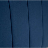 Cabecero Flotante Orvieto Doble 140 cm Azul Tela Resistente - Camas y Cabeceros | Bylmo
