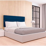 Cabecero Flotante Portofino Doble 140 cm Azul Tela Resistente - Camas y Cabeceros | Bylmo