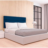 Cabecero Flotante Portofino Queen 160 cm Azul Tela Resistente - Camas y Cabeceros | Bylmo