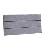 Cabecero Flotante Portofino Sencilla 100 cm Gris Tela Resistente - Camas y Cabeceros | Bylmo