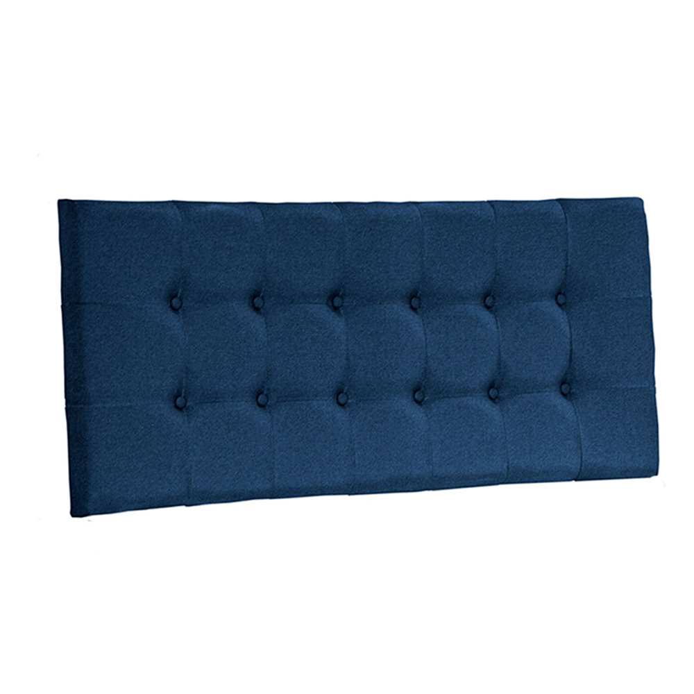 Cabecero Flotante Varena Semidoble 120 cm Azul Tela Resistente - Camas y Cabeceros | Bylmo