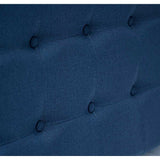 Cabecero Flotante Varena Semidoble 120 cm Azul Tela Resistente - Camas y Cabeceros | Bylmo