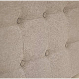 Cabecero Flotante Varena Doble 140 cm Beige Tela Resistente - Camas y Cabeceros | Bylmo