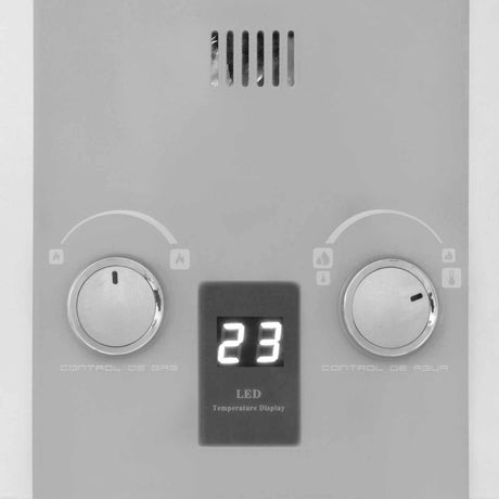 Calentador WHG 29 cm Blanco a Gas de Tiro Natural para 5,5 Litros - Electrodomesticos | Bylmo